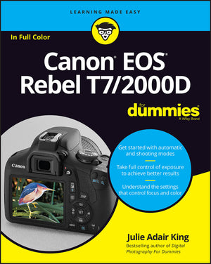 Canon EOS Rebel T7/2000D For Dummies (For Dummies (Computer/Tech)),Used