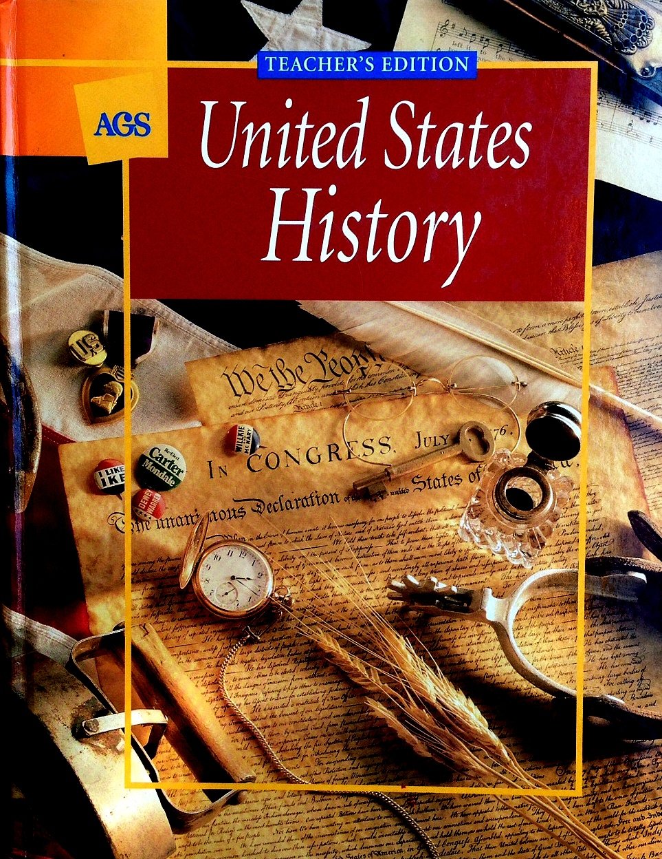 AGS United States History Teacher's Edition,Used