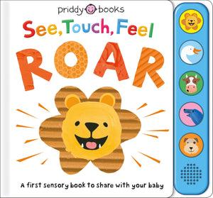 See, Touch, Feel: Roar: A First Sensory Book,New