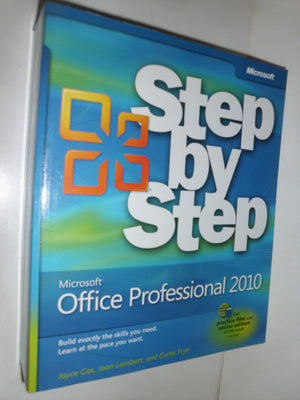 Microsoft Office Professional 2010 Step By Step,New
