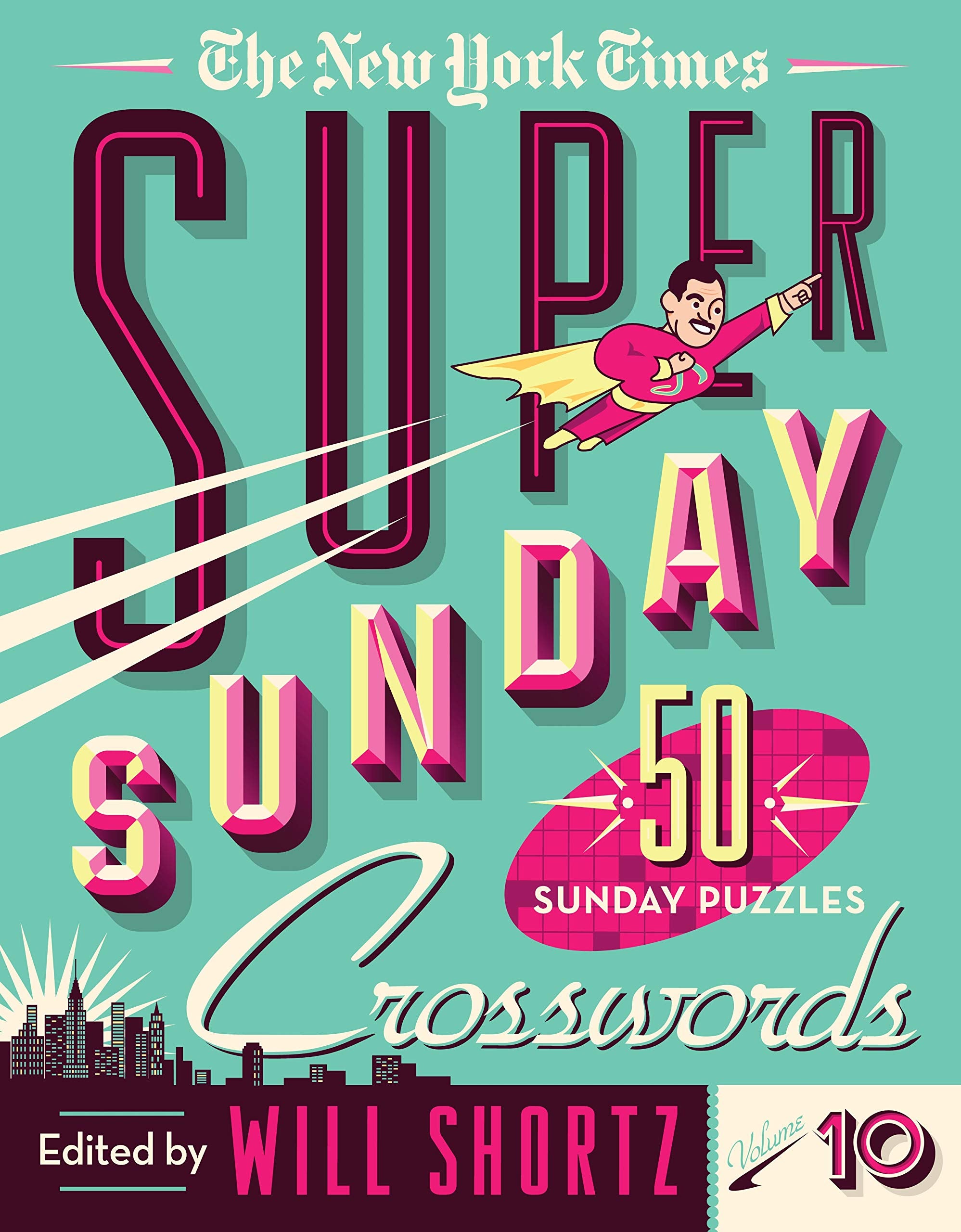 The New York Times Super Sunday Crosswords Volume 10: 50 Sunday Puzzles (New York Times Super Sunday Crosswords, 10),Used