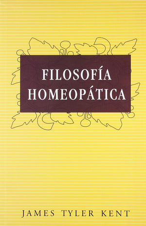 Filosofia Homeopatica/ Homeopathic Philosophy (Spanish Edition),Used