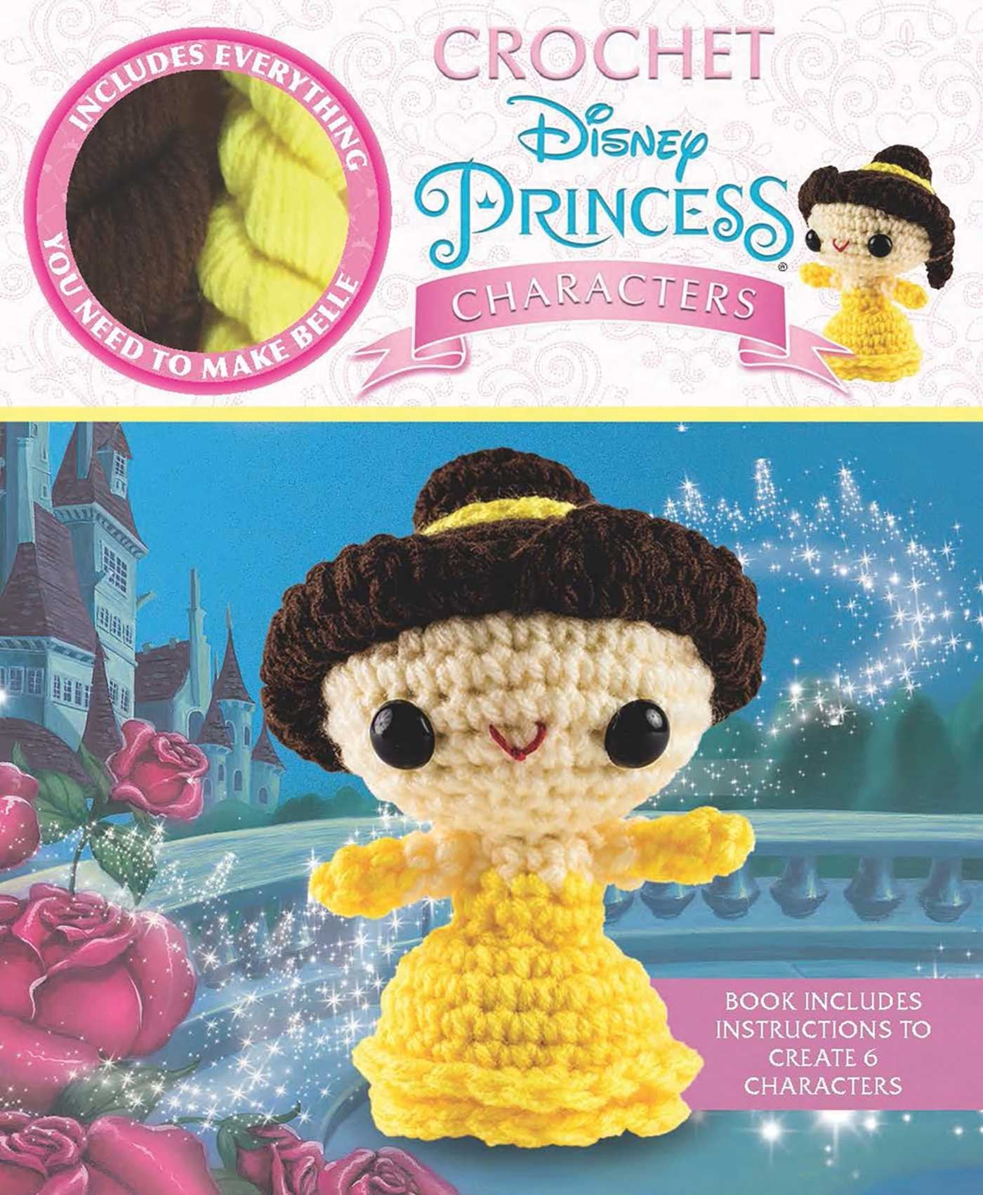 Crochet Disney Princess Characters (Crochet Kits),Used
