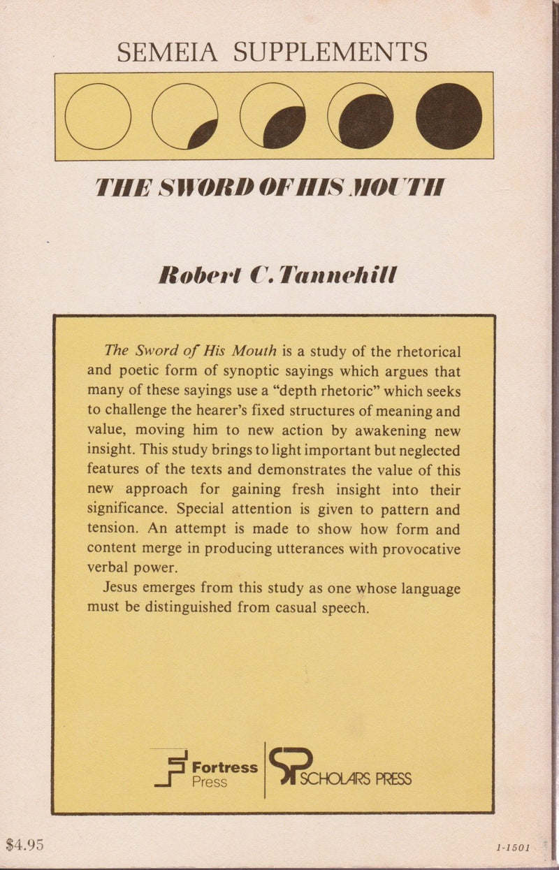 The sword of His mouth (Semeia supplements),Used