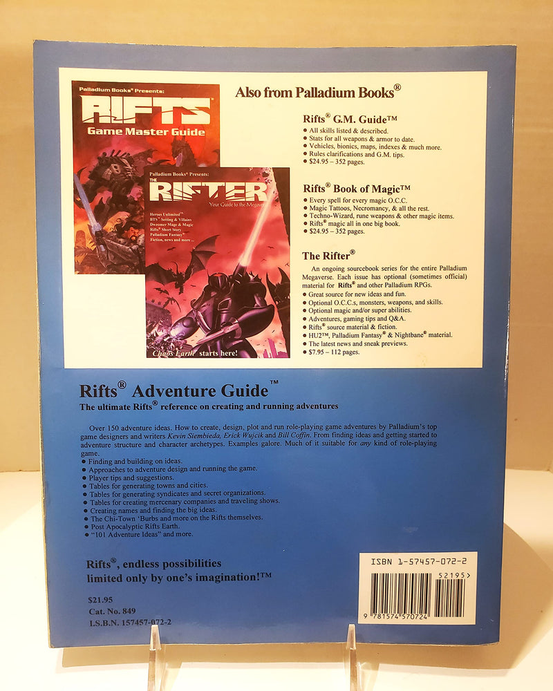 Rifts Adventure Guide,Used