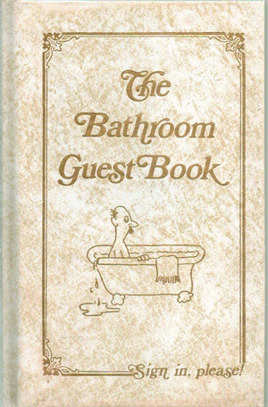 THE BATHROOM GUEST BOOK.,Used