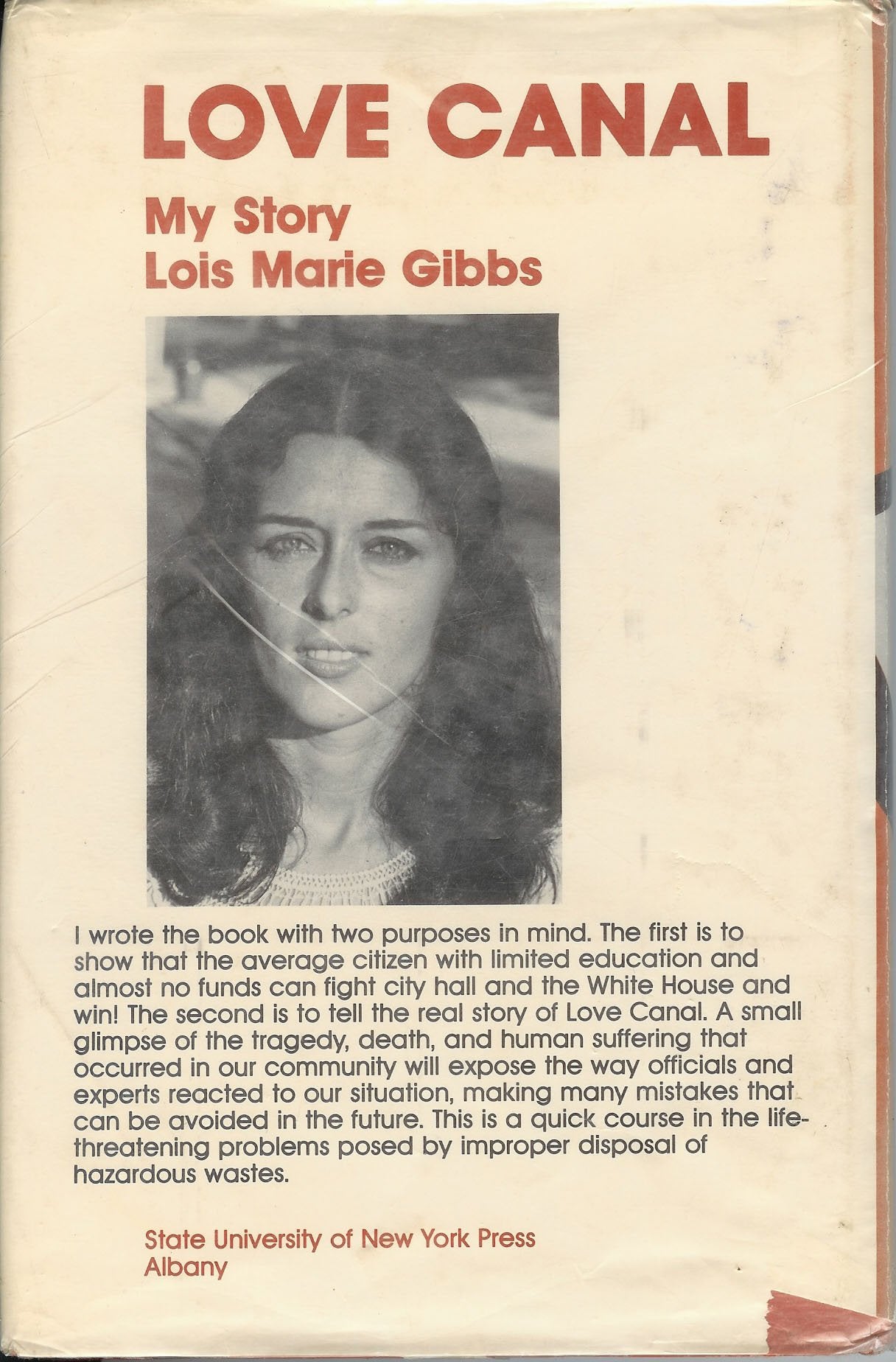 Love Canal: My Story,Used