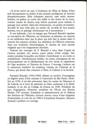 Ecrits Tome 2: les ambitions de l'histoire,Used