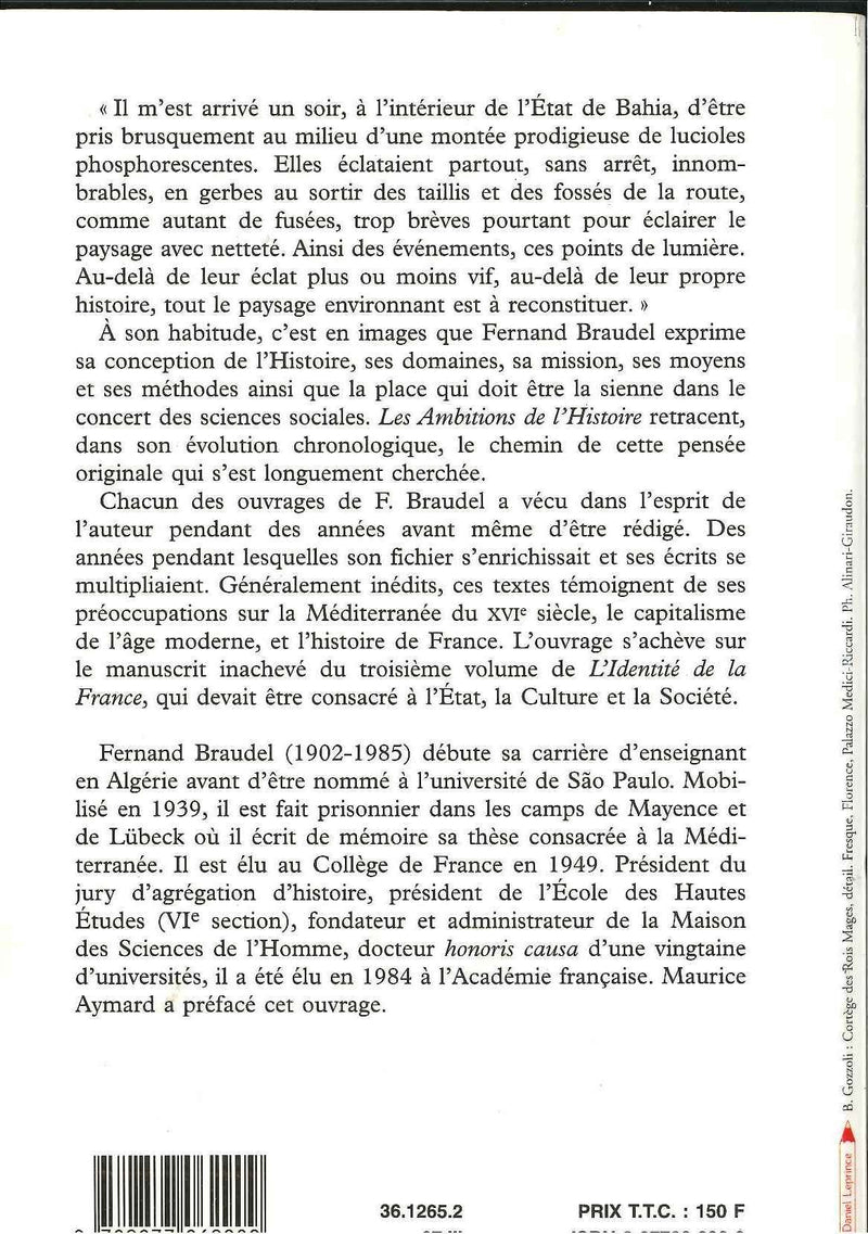 Ecrits Tome 2: les ambitions de l'histoire,Used