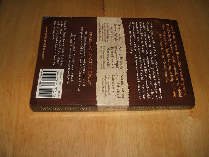 Cabal Of The Westford Knight: Templars At The Newport Tower (Templars In America Series),Used