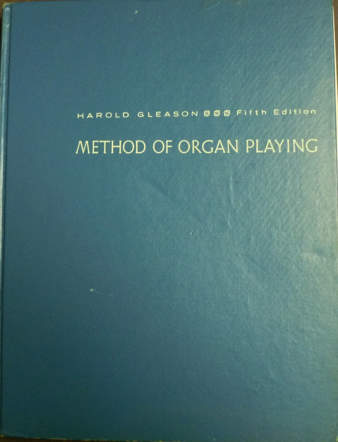 Method Of Organ Playing