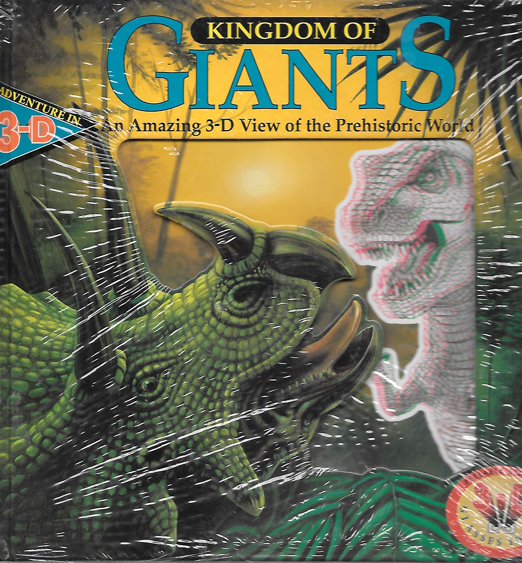 Kingdom of Giants: An Amazing 3D View of the Prehistoric World (Adventure in 3D/Book and 3D Glasses),Used