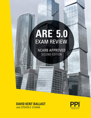 PPI ARE 5.0 Exam Review All Six Divisions, 2nd Edition  Comprehensive Review Manual for the NCARB ARE 5.0 Exam,Used
