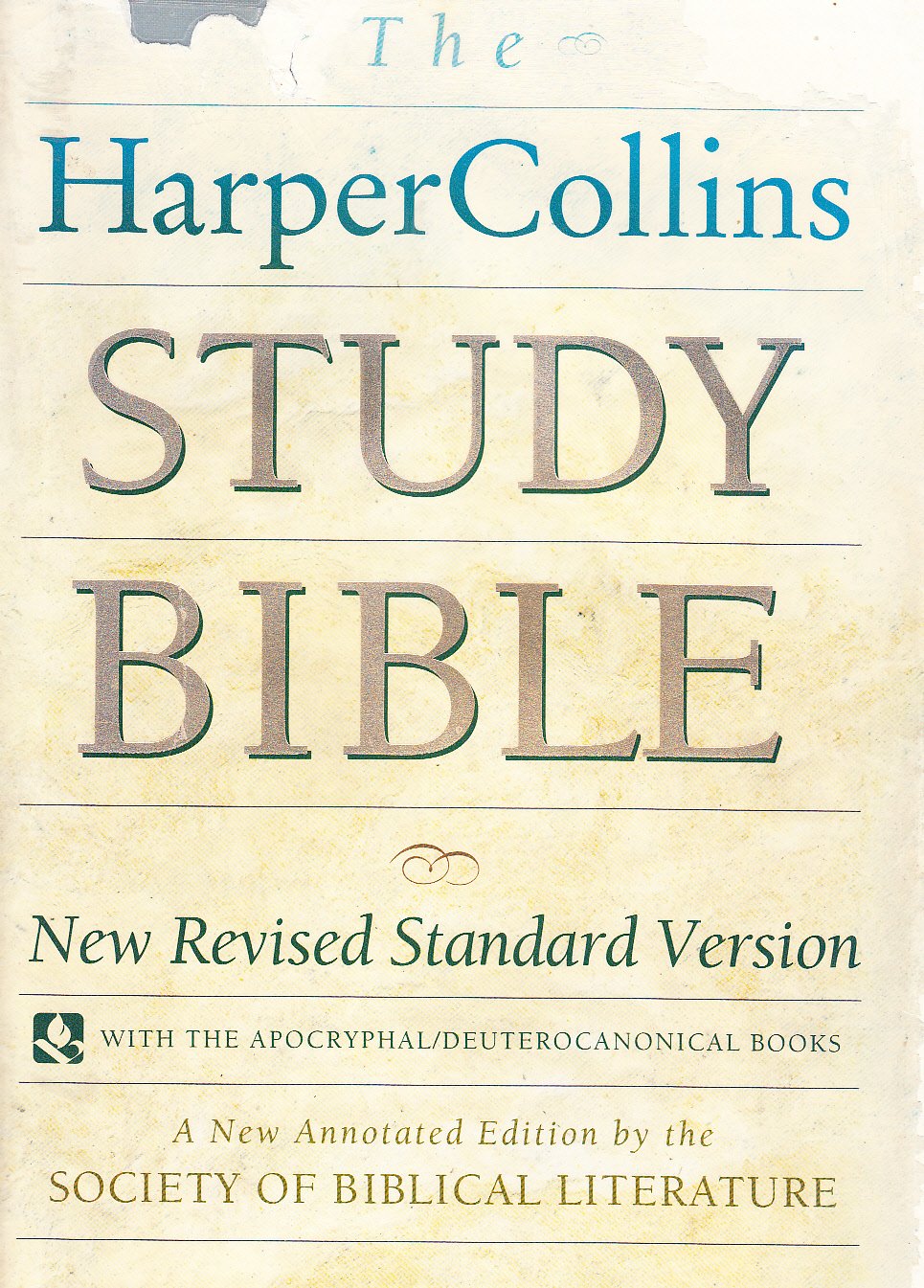 Harpercollins Study Bible: New Revised Standard Version (With The Apocryphal/Deuterocanonical Books),Used