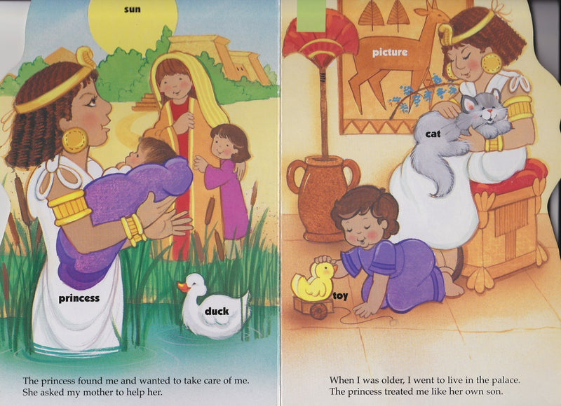 My Name Is Moses: Fun With Words (My Bible Pals),Used
