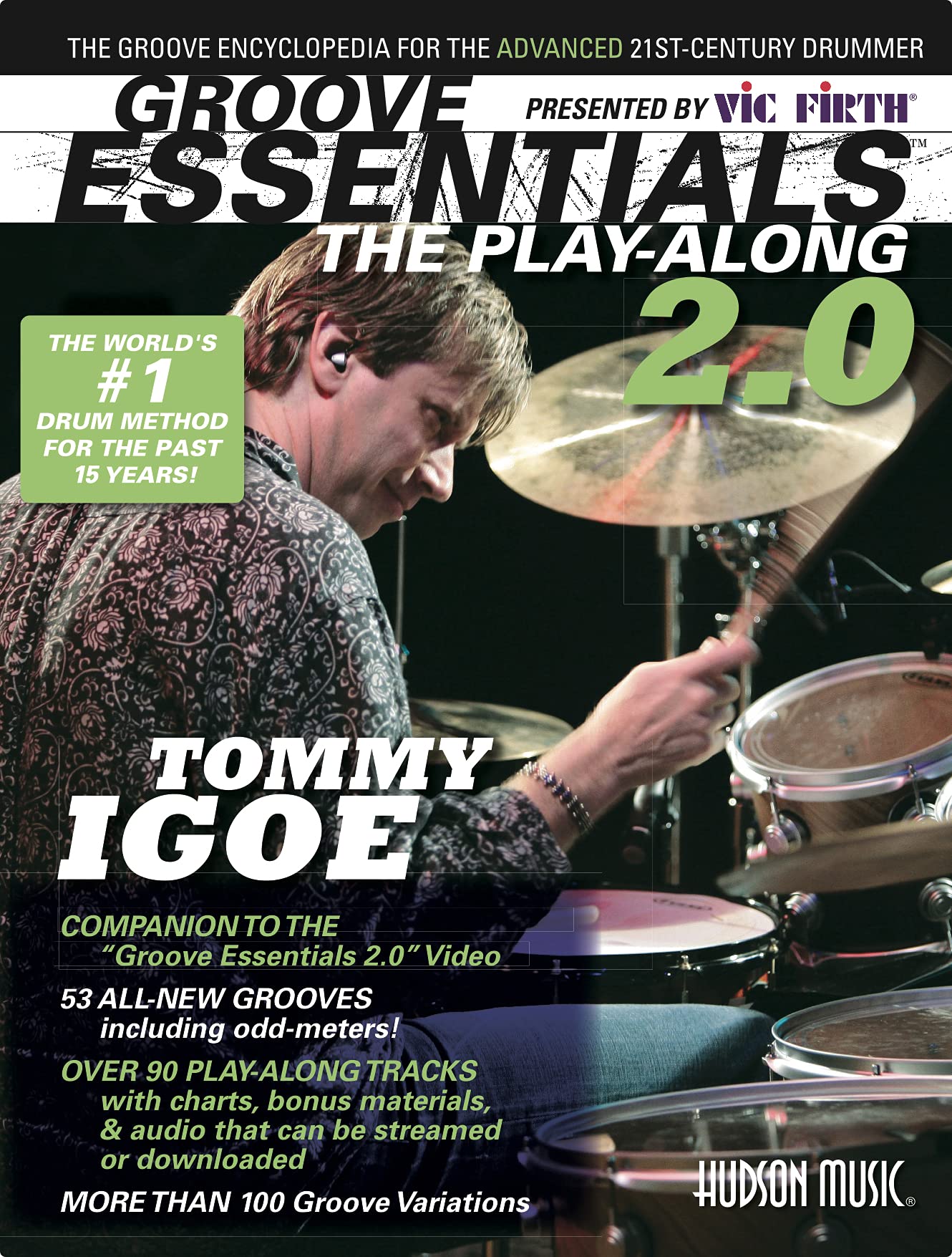 Vic Firth Presents Groove Essentials 2.0 with Tommy Igoe: The Groove Encyclopedia for the Advanced 21stCentury Drummer,Used