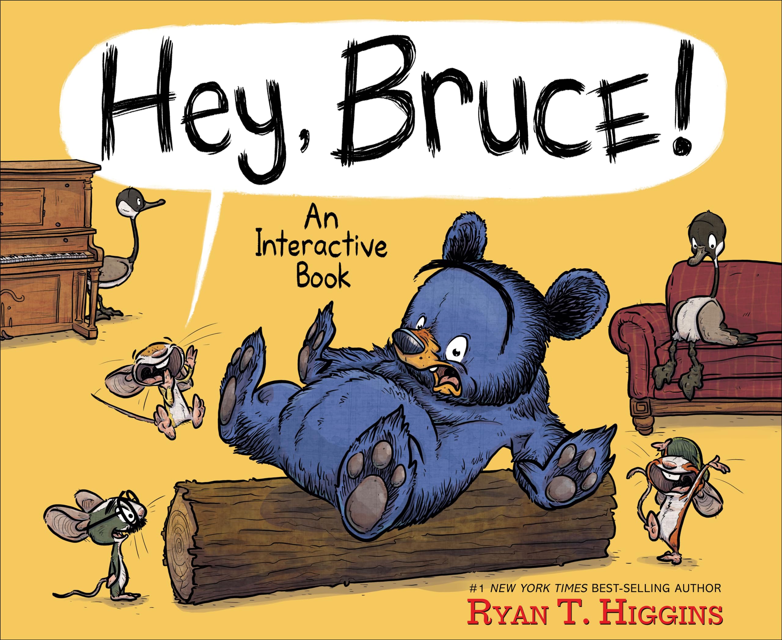 Hey, Bruce!: An Interactive Book (Mother Bruce Series),Used