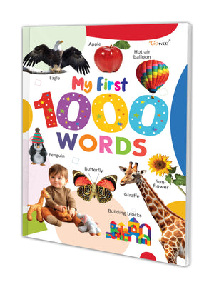 My First 1000 Words Book : Kids Educational Book, Toddler Educational Workbook, Educational Picture Book For Children