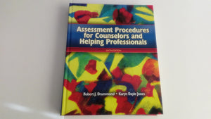 Assessment Procedures for Counselors and Helping Professionals,New