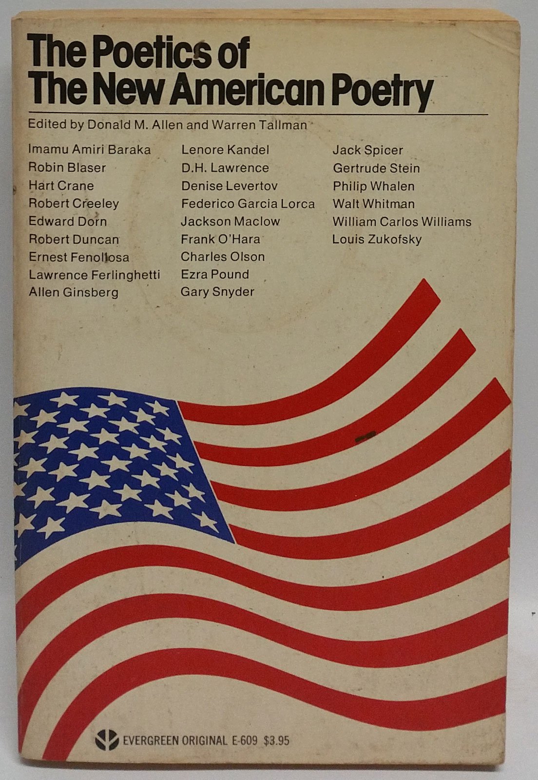 Poetics of the New American Poetry,Used