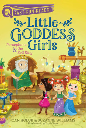 Persephone & the Evil King: A QUIX Book (6) (Little Goddess Girls),Used