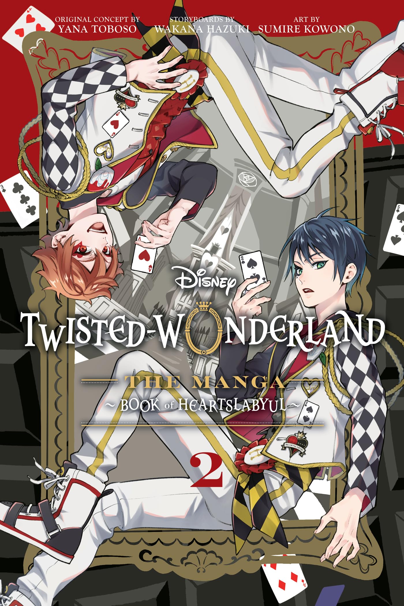 Disney Twistedwonderland: The Manga  Book Of Heartslabyul, Vol. 2 (2),New
