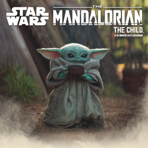 2021 Star Wars Mandalorian  The Child Wall Calendar,Used