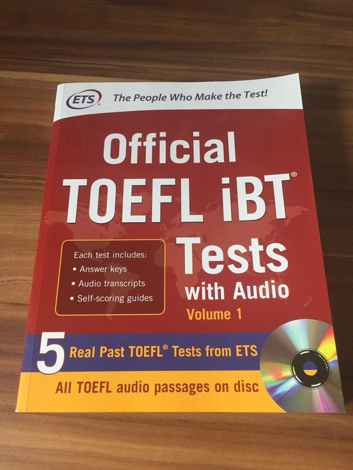 Official TOEFL iBT Tests with Audio,Used