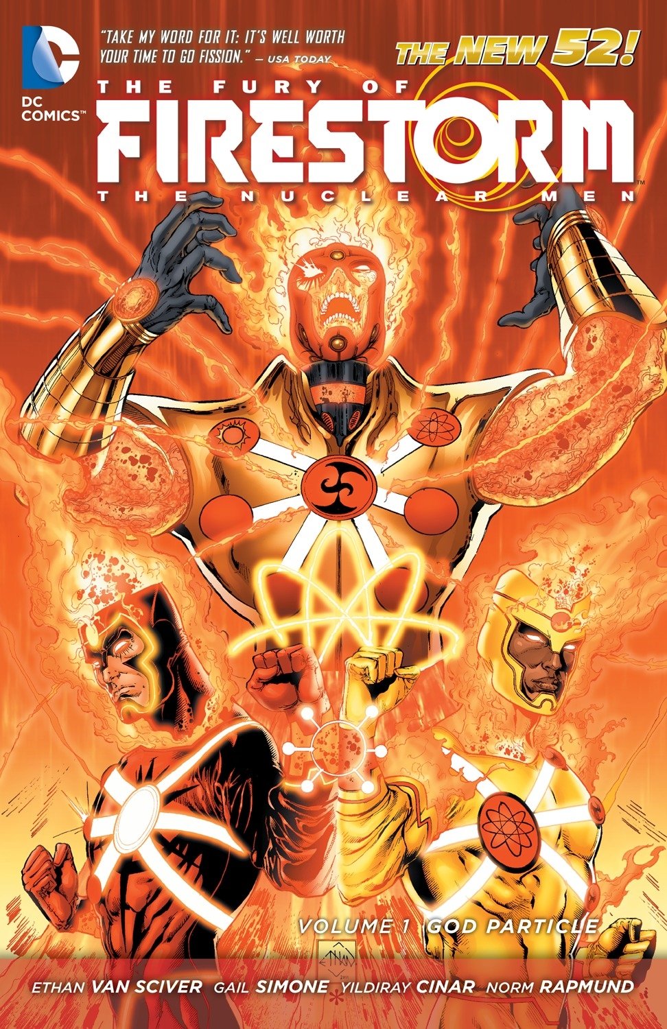 The Fury Of Firestorm: The Nuclear Men Vol. 1: God Particle (The New 52),Used