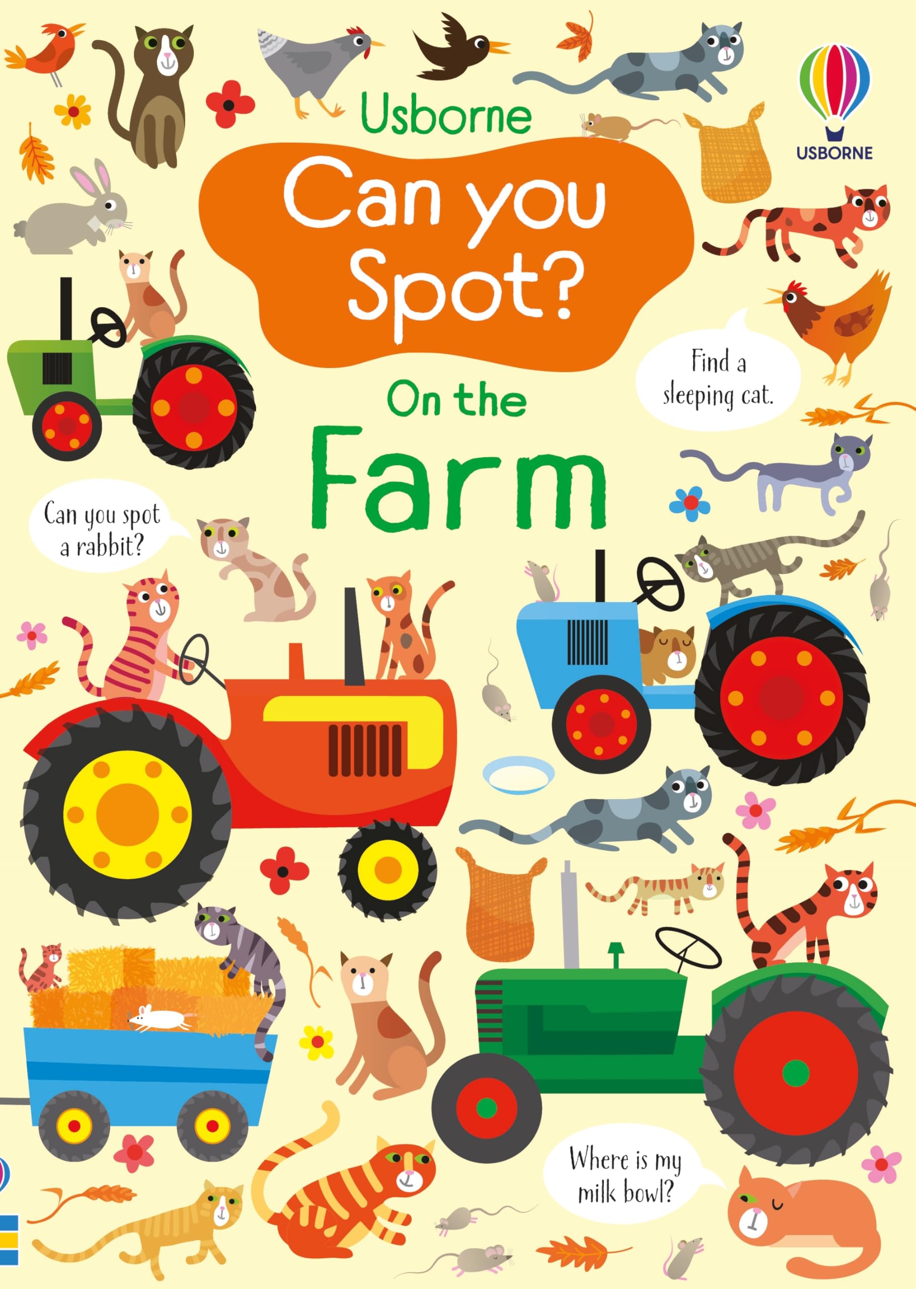 Can You Spot? On The Farm: A Fun Searching Activity Book For Kids Featuring Sheep, Pigs, And Cows  An Easter And Springtime Boo