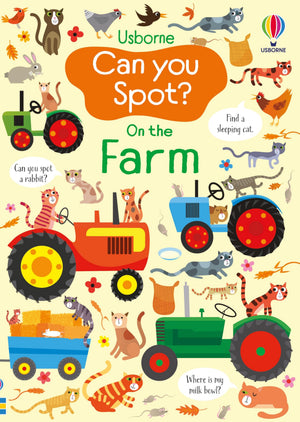 Can You Spot? On The Farm: A Fun Searching Activity Book For Kids Featuring Sheep, Pigs, And Cows  An Easter And Springtime Boo