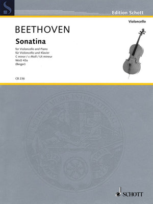 Ludwig Van Beethoven  Sonatina, Woo 43A: Cello And Piano,Used