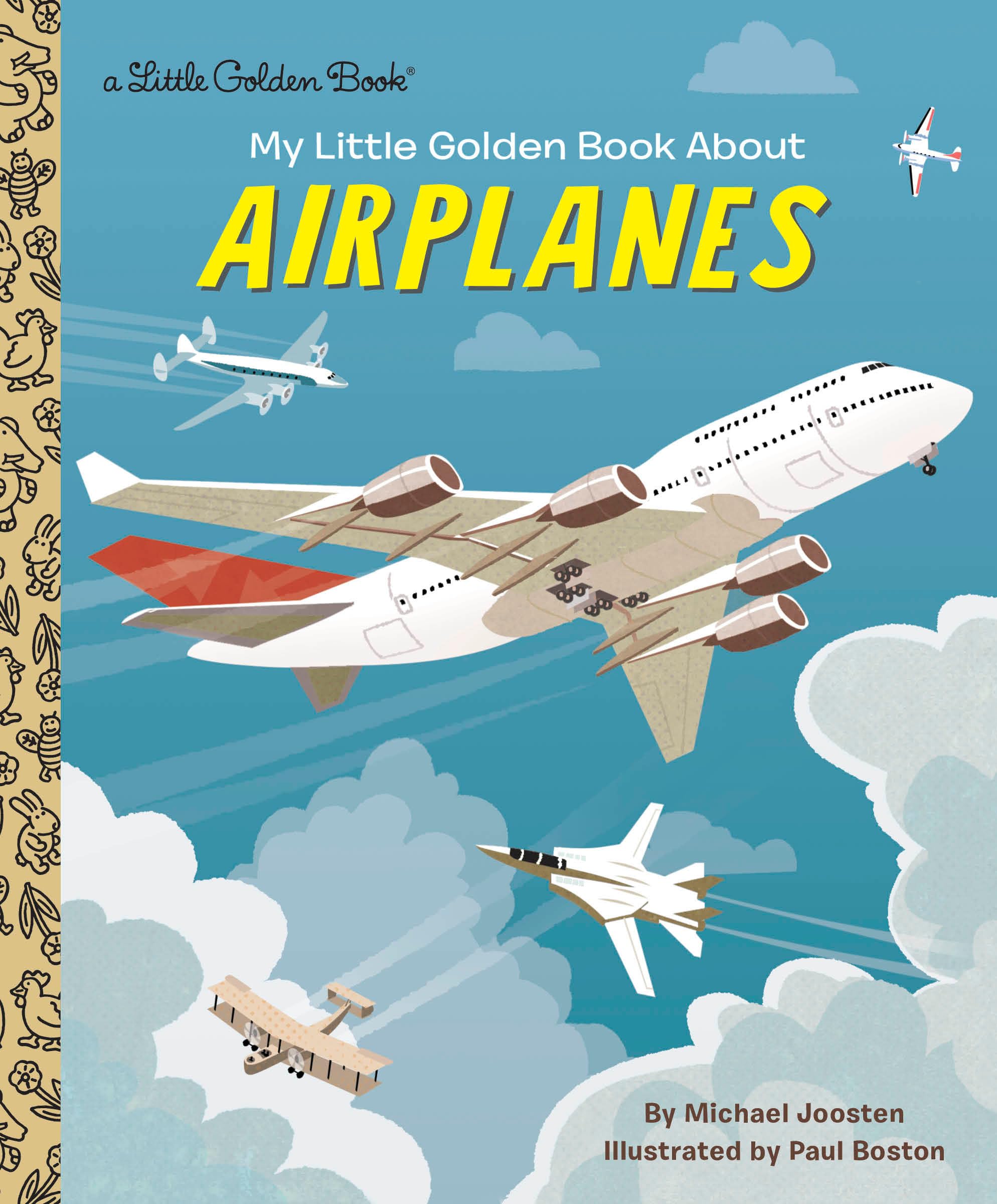 My Little Golden Book About Airplanes,New