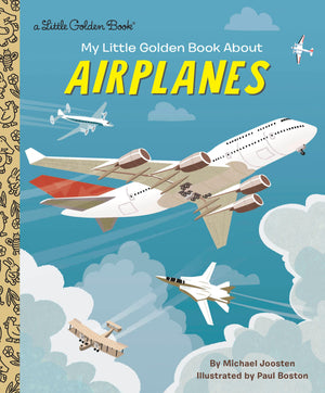 My Little Golden Book About Airplanes,Used