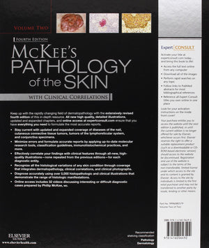 McKee's Pathology of the Skin: Expert Consult  Online and Print 2 Vol Set,Used