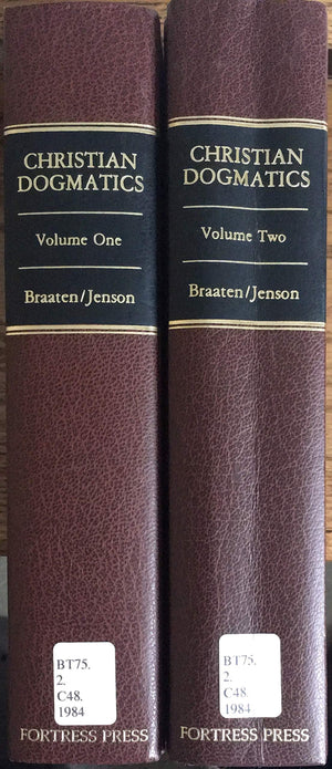 Christian Dogmatics, Two Volumes,Used