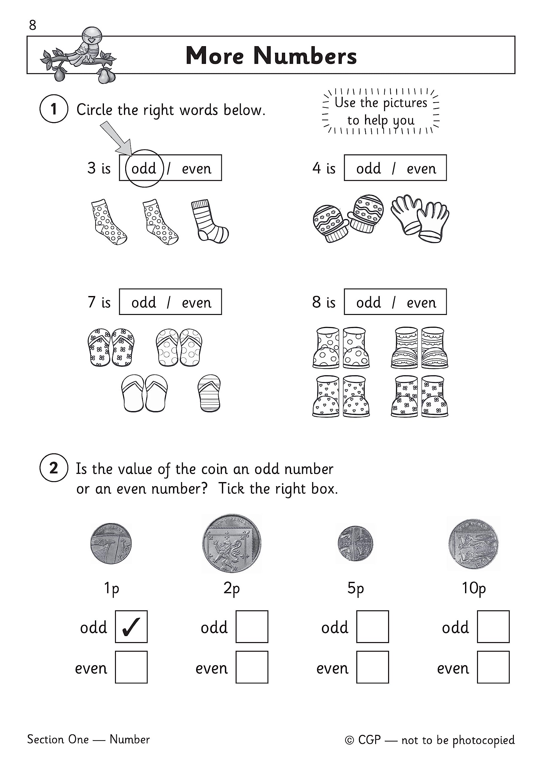Reception Maths Workout (CGP Reception),Used