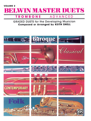 Belwin Master Duets Trombone Advanced, Vol. 2,New