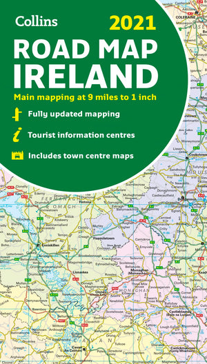 2021 Collins Road Map Ireland,New
