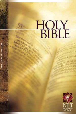 Holy Bible Text Edition NLT (Hardcover),Used