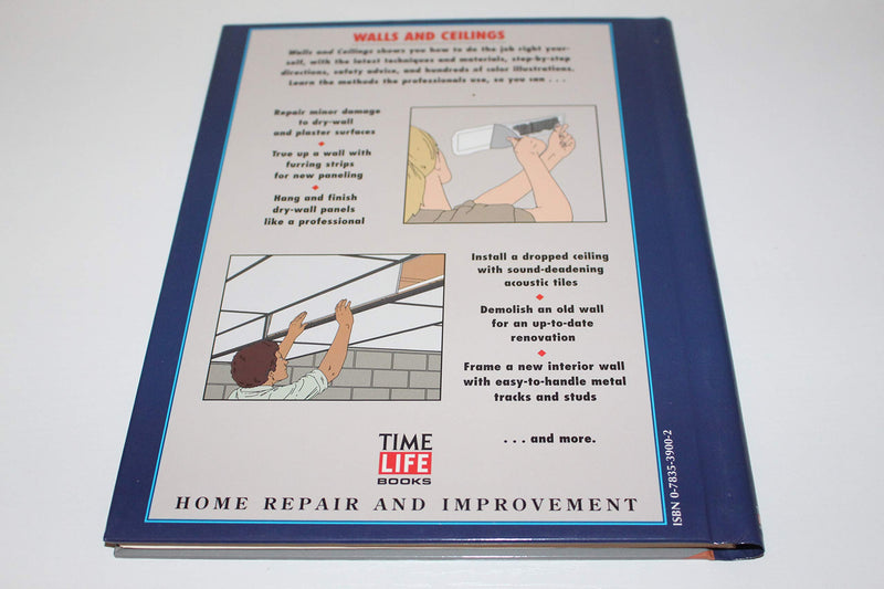 Walls and Ceilings (Home Repair and Improvement, Updated Series),Used