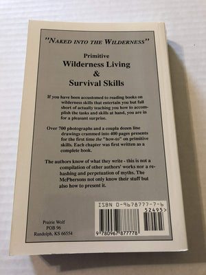 Primitive Wilderness Living & Survival Skills: Naked into the Wilderness,Used