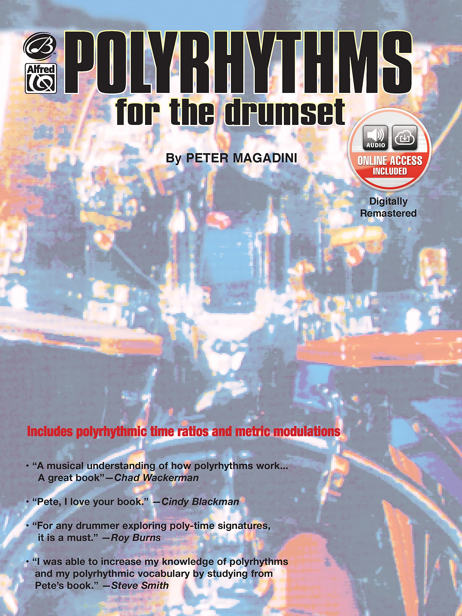 Polyrhythms for the Drumset: Book & Online Audio,Used