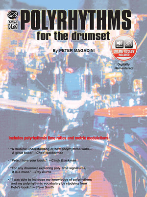 Polyrhythms for the Drumset: Book & Online Audio,Used