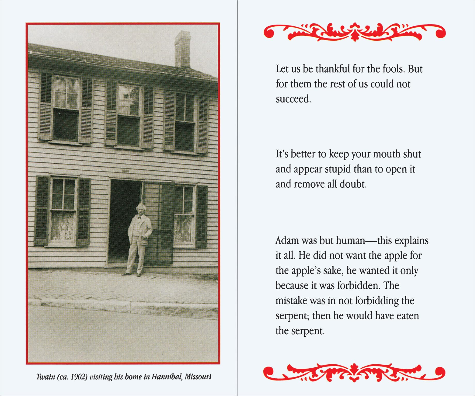 Mark Twain: Wit And Wisecracks (Americana Pocket Gift Editions)