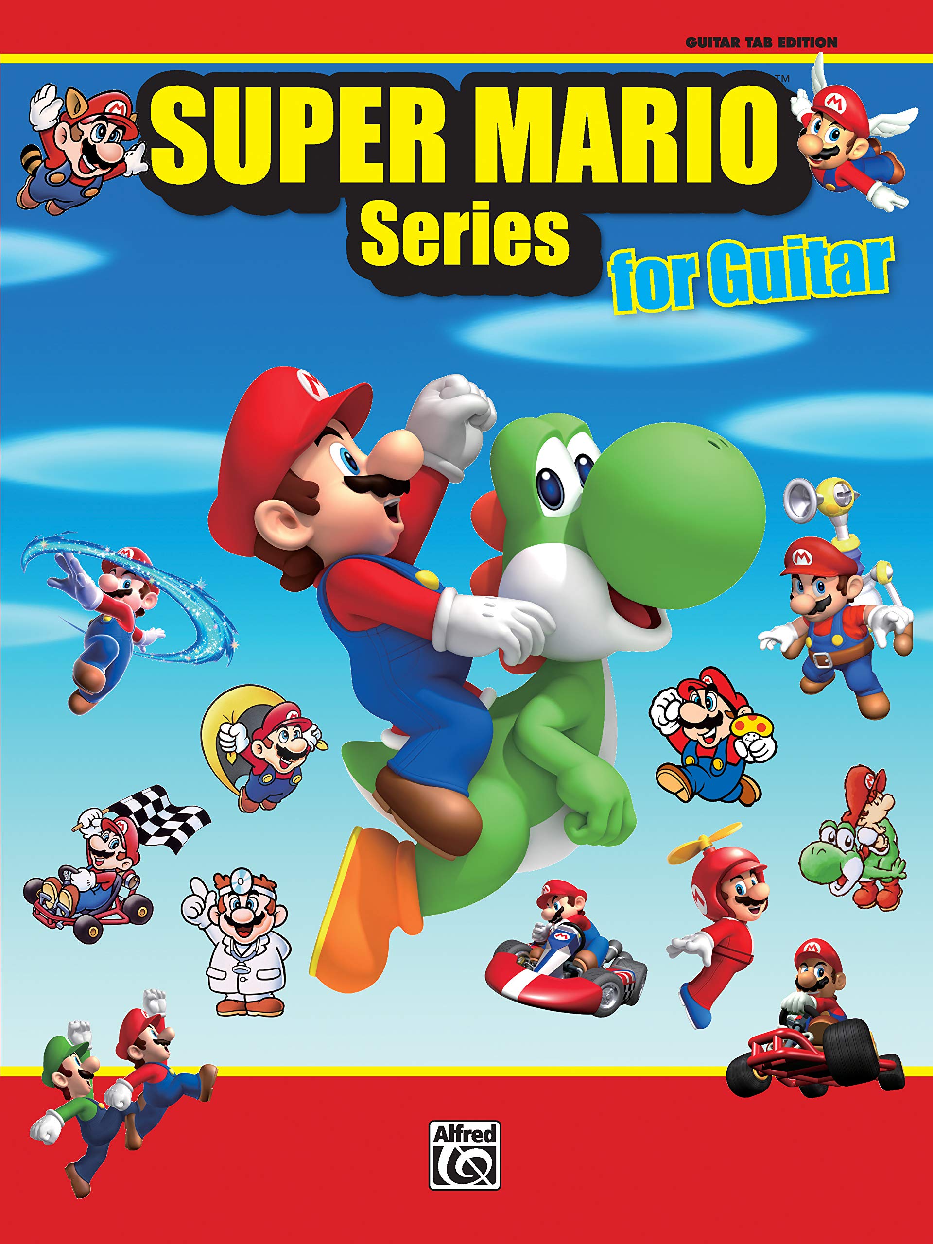 Super Mario Series For Guitar: Guitar Tab,New