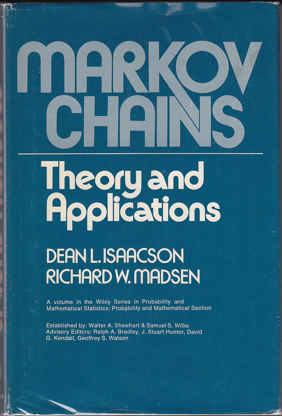 Markov Chains: Theory and Applications,Used