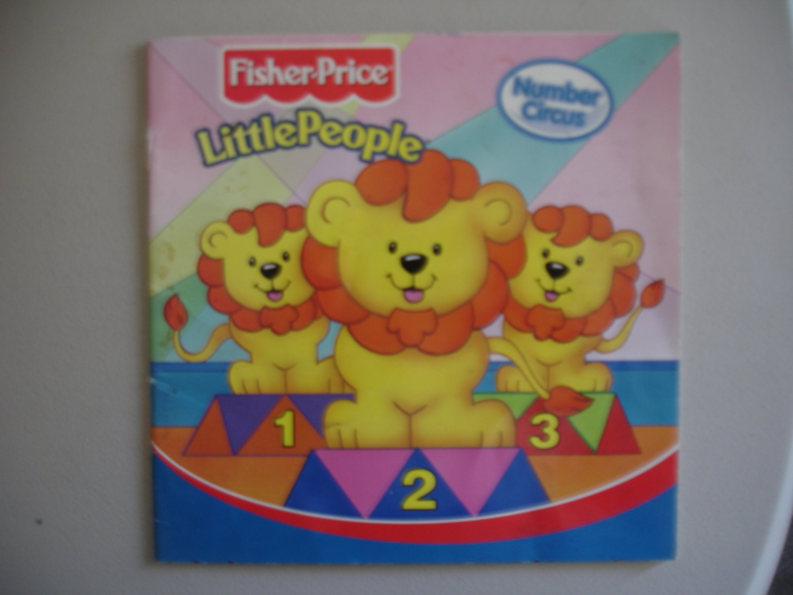 Fisher Price Little People 8x8 Storybook  Number Circus (FisherPrice Little People 8x8 Storybooks),Used