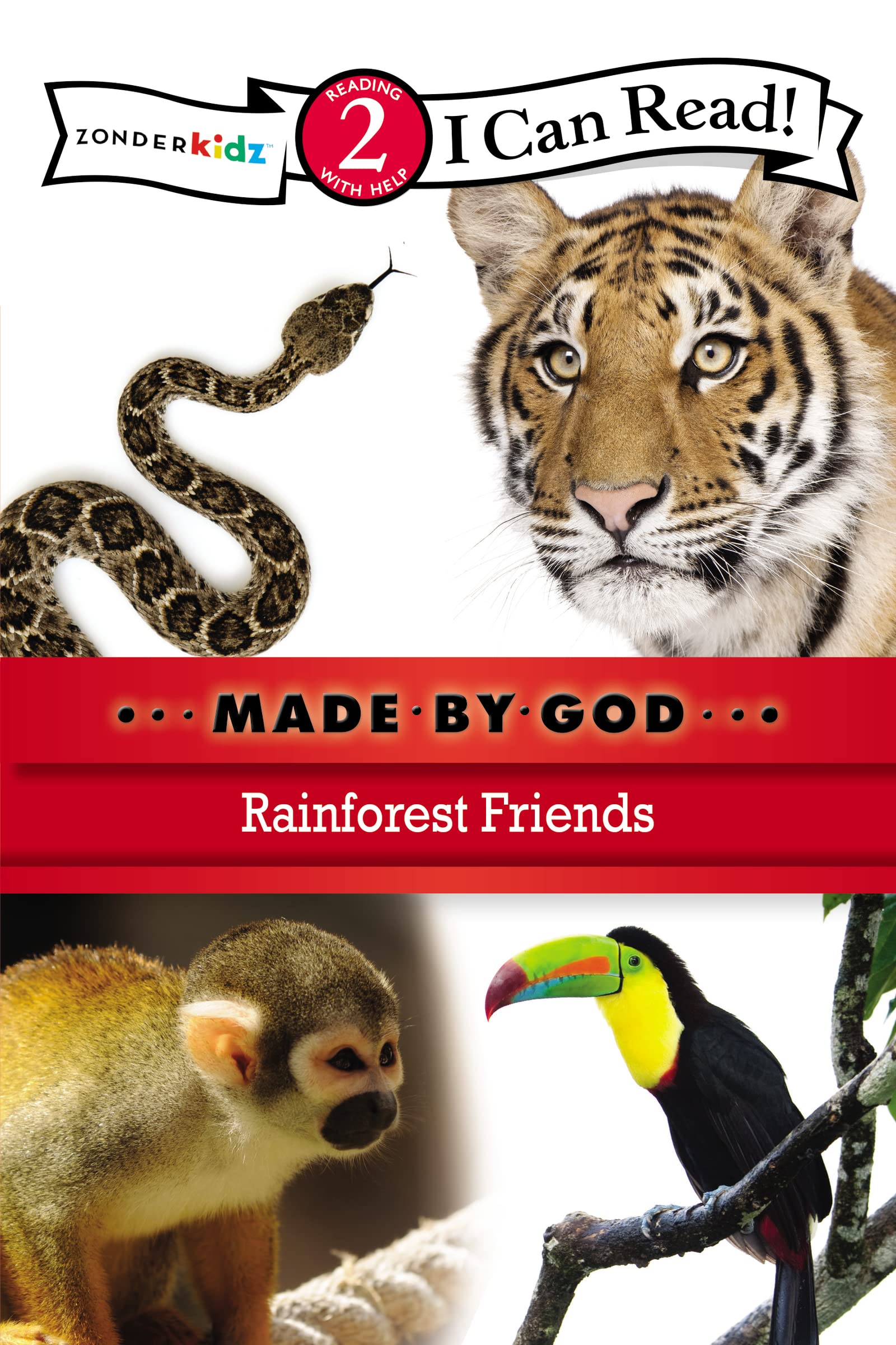 Rainforest Friends: Level 2 (I Can Read! / Made By God),Used