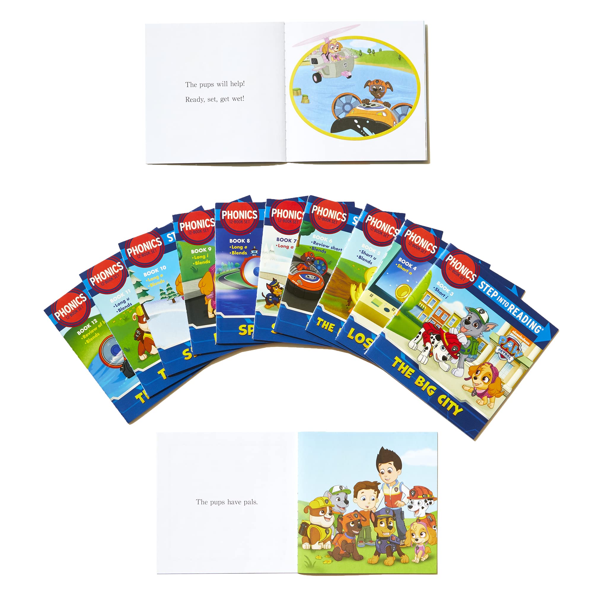 Paw Patrol Phonics Box Set (PAW Patrol) (Step into Reading),New